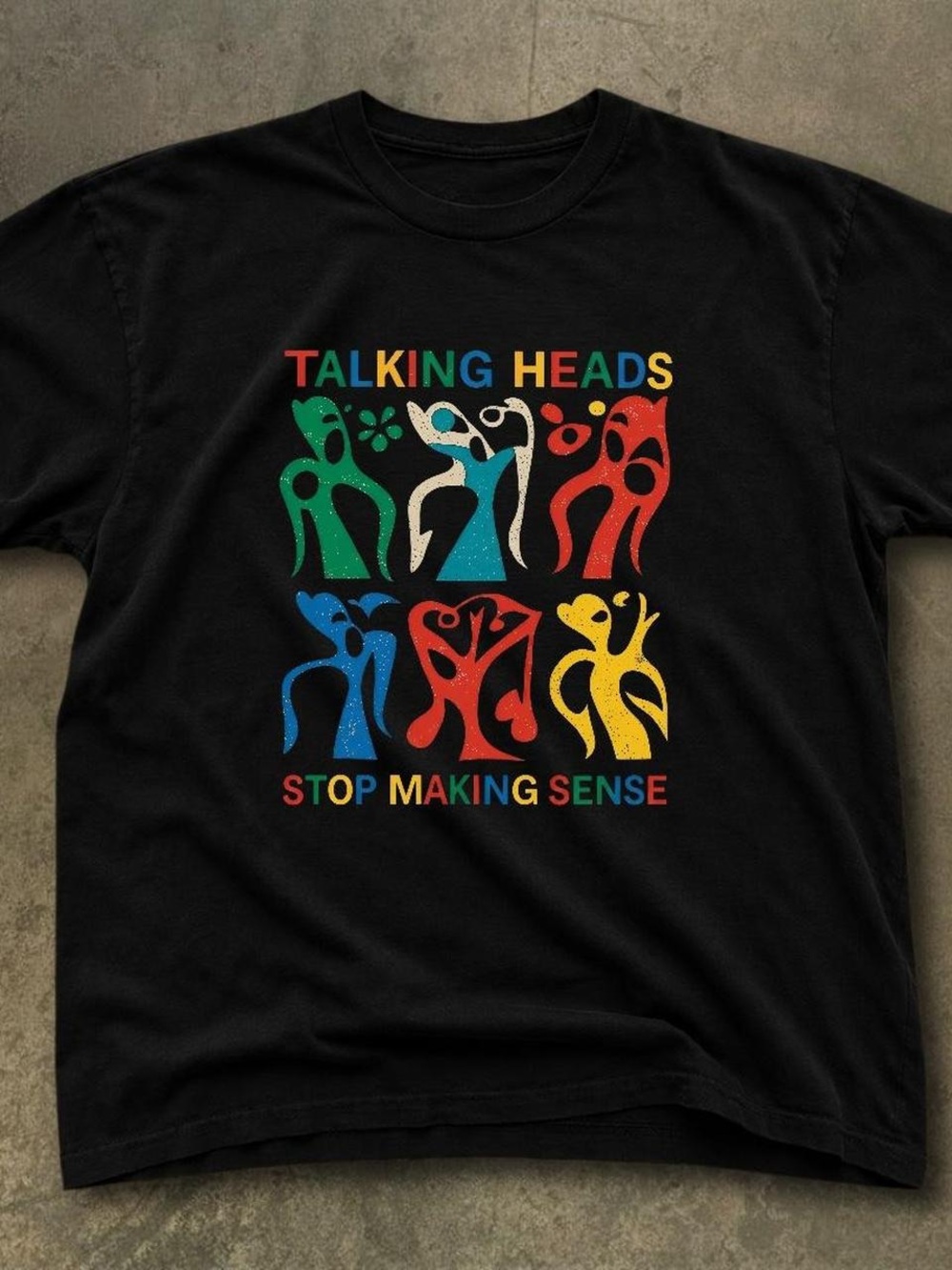 Talking Heads Stop Making Sense Vintage Band Graphic T-Shirt